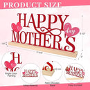 COCHIE Metal Happy Mother's Day Sign, Mothers Day Decorations for Home, Shelf, Mantel, Indoor, Mothers Day Gifts for Mom from Daughter Son, Mother Day Table Top Party Decoration (Mother's Day) by CozyNest Decor