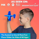 Airplane Toy Foam Airplanes for Kids - Best Stocking Stuffers for Boys & Girls - Easy Throwing Air Planes - Gift Idea Toy Games - Styrofoam Plane Glider - Great Gifts for Ages 4 5 6 7 8 9+ Year Old by TinyTreasures Baby Boutique