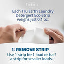 Tru Earth Platinum - Heavy Duty Laundry Detergent Sheets - Up to 128 Loads (64 Count), Lilac Breeze Scent - Ultra-Concentrated Strips Formula - Eco-Friendly Travel Laundry Sheets by CozyNest Decor