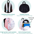 Wildkin JumpOff Jo 15-inch Kids Backpack – Durable, Adjustable, Ideal for School - Fairy Blossom by TinyTreasures Baby Boutique