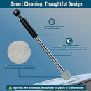 Pumice Stone Toilet Bowl Cleaner,16.7Inch Toilet Pumice Stone with Handle Cleans Hard Water Ring Calcium Buildup&Stains for Toilet Bath Kitchen Household Cleaning（Black by CozyNest Decor
