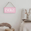Pink Room Decor Spiritual Decoration Meditation Room Decoration Inspirational Spa Positive Affirmations Wall Decor Wood Plaque Sign Hanging Door Sign Home Office Yoga Room by CozyNest Decor