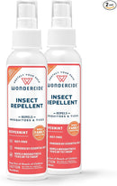 Wondercide - Mosquito, Tick, and Insect Repellent with Natural Essential Oils - DEET-Free Bug Spray and Killer - Safe for Family - Peppermint 2-Pack of 4 oz Bottle by TinyTreasures Baby Boutique