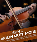 Vangoa Violin 4/4 Full Size Set Fiddle, Handcrafted Starter Acoustic Violins Kit with Solid Wood Side Board, Lightweight Hard Case for Beginners, Teens, Child, Kids Age 12+, Adults, Right Handed by TinyTreasures Baby Boutique