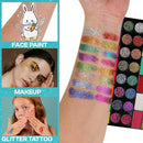 torbers Depvision Professional Face Paint 42 Colors Non Toxic Water Based Face Painting kit Easy To Remove Face Painting For Kids, Safe Professional Halloween Party Makeup Set by TinyTreasures Baby Boutique