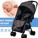 Mosquito Net for Stroller 2Pack - Protective Baby Stroller Mosquito Net - Perfect Bug Netting for Strollers, Bassinets, Cradles, Playards, Pack N Plays and Portable Mini Crib (Black) by TinyTreasures Baby Boutique