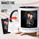 Ship Next Day Custom Mug Design Your Own Photo Text Personalized Picture Gifts for Women Men Customized Gift Idea Personalized Coffee Mugs 11oz Black Handle by TinyTreasures Baby Boutique