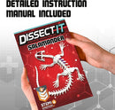 Dissect-It Kit for Kids, Simulated Synthetic Lab Dissection Toy, Salamander STEM Toys for Animal Science, Biology, and Anatomy by TinyTreasures Baby Boutique