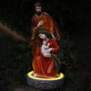 Jesus Statue Outdoor Decor Solar Lights, Religious Garden Statue, Blessed Father Outdoor Figure for Home/Garden Decor, Gift for Men/Father(11.22” H) by GreenHaven Gardens