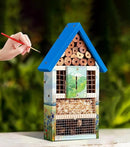2 PK Large Cedar Wood Insect House Kit for DIY Project Backyard Insect House, Bee House, Nesting Habitat Shelters, Garden Shelter for Bees, Butterflies, Bugs by GreenHaven Gardens