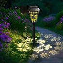 Solar Pathway Lights, Dragonfly Metal Copper Lantern for Yard, Garden, Walkway, Lawn and Patio Decor, Outdoor Waterproof Landscape Lighting Gifts for Women, Mom, Grandma by GreenHaven Gardens