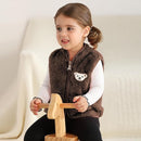Baby Boys Girls Fleece Vest Zip Up Cute Bear Jackets Fuzzy Fall Winter Warm Clothes Newborn Outwear for Toddler Infant by TinyTreasures Baby Boutique