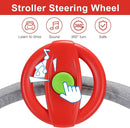 Accmor Stroller Steering Wheel Toy, Pretend Driving Simulated Steering Wheel for Baby Stroller Shopping Carts, Universal Detachable Funny Stroller Shopping Carts Toy Attachment Accessories by TinyTreasures Baby Boutique