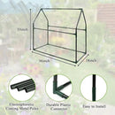 U'Artlines Portable Mini Greenhouse Small Green House with Waterproof Pad 36x18x33 Inch Plant Cover Tent for Garden Small Plants Indoor Outdoor, Green PE by GreenHaven Gardens