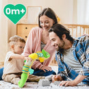 Sumobaby Infant Baby Musical Stuffed Animal Toys for 0-3-6-12 Months,Multi Sensory Toys with Crinkle and Rattles, Tummy Time Toys for Newborn Boys Girls, Dinosaur, Green by TinyTreasures Baby Boutique