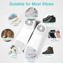 Shoe Dryer and Deodorizer with Timer - Shoes Boots Socks Gloves Dryer Warmer, Adult-Foot-Shaped | No Noise | Strong Wire | US Plug (PM20) by CozyNest Decor