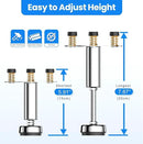 Garbage Disposal Support, Adjustable Spring Shock Absorber Bracket (5.91-7.87 inches), Holds Up tp 440lbs, Stainless Steel Noise Reduction Installation Kit by CozyNest Decor