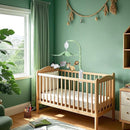 Feisike Jungle Safari Baby Crib Mobile with 35 Soothing Lullabies & 3 Modes - Adjustable Nursery Mobiles for Boys & Girls, Animal-Themed Nursery Decor Musical Mobile for Crib or Bassinet by TinyTreasures Baby Boutique