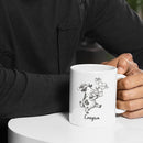 Cow Ceramic Cup 11 15Oz, Personalized Cow Coffee Mug Gift For Christmas, Unique Animal White Accent Coffee Cup, Custom Cows Lover Coffee Mug With Name, Unique Cows Teacup Gift For Kid Child Birthday by TinyTreasures Baby Boutique