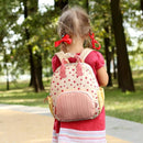 GAGAKU Toddler Backpack for Girls - Kids Mini Bag 2-6 years old Cartoon Breathable Comfortable Preschool Daypack for School Travel - Pink Strawberry by TinyTreasures Baby Boutique