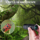 10x25 Monocular Telescope, Compact Mini Pocket Size Waterproof Fogproof for Bird Watching Hiking Camping, Black by TinyTreasures Baby Boutique