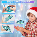 Hand Operated Mini Drone for Kids - LED UFO Flying Orb Ball, Rechargeable Mini Fidget Spinner Toy for Indoor Outdoor,Christmas Birthday Party Gifts for Girls Boys (Green) by TinyTreasures Baby Boutique