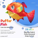 emma kites Puffer Fish Windsock Hanging Décor for Garden Backyard Balcony Porch Party Campsite Decoration 29-INCH by GreenHaven Gardens