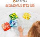 BabyBibi Floating Baby Bath Books for Baby. Kids Learning Bath Toys. Waterproof Bathtime Toys for Toddlers. Kids Educational Infant Bath Toys. (Set of 4: Color Recognition Bath Books) by TinyTreasures Baby Boutique