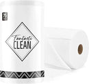 Fantasticlean Microfiber Cleaning Cloth Roll -75 Pack, Tear Away Microfiber Towels, 12" x 12", Reusable, Washable, Scratch Free, Ultra Absorbent Dish Rags for Car, Home, Garage or Shop (White) by CozyNest Decor