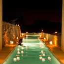 24 Pack 3”Floating Candles Water-Activated Flameless LED Candle, 120 Hour White Battery Operate Waterproof Tealights for Cylinder Vases, Centerpieces at Wedding, Party, Pool,Romantic. by CozyNest Decor