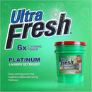 Ultra Fresh 5 Gallon Liquid Laundry Detergent Washing Soap for All Machine Types, 3X Platinum, Up to 640 Loads, Mango Twist by CozyNest Decor