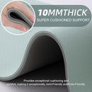 UMINEUX Yoga Mat Extra Thick 1/3'' & 2/5" Non Slip Yoga Mats for Women Eco Friendly TPE Fitness Exercise Mat with Carrying Sling & Storage Bag by TinyTreasures Baby Boutique