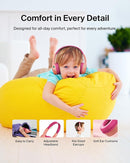 Belkin SoundForm Mini w/Case - Wireless Bluetooth Kids Headphones with 30H Battery Life, 85dB Safe Volume Limit, Built-in Microphone - Kids On-Ear Earphones for iPhone, iPad, & More - Pink by TinyTreasures Baby Boutique