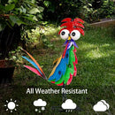 Natelf Outdoor Wacky Metal Rooster Yard Statue Decoration Roosters Decor Garden Statues Chicken Figurine Outside Decorations for Courtyard by GreenHaven Gardens