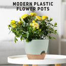 12" 10" 9" Large Self Watering Plant Pots, 3 Pack Flower Pots Planters with Multi Mesh Drainage Holes for Indoor Outdoor Garden Plants and Flowers. by GreenHaven Gardens