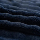 YUSOKI Luxury 3D Bubble Throw Blanket 3.1lb,All Ages,Home Decoration, (Navy,60 * 80inches) by CozyNest Decor
