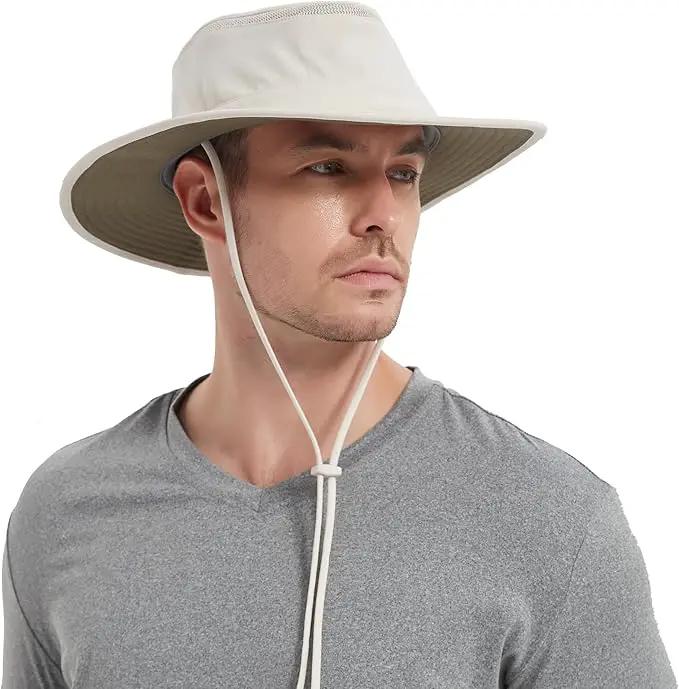 Cimarron Wide Brim Safari Sun Hat for Women & Men – UPF 50+ Outdoor Fishing Hat | Hiking, Running Travel Sun Protection Hat, photo 7 of 8
