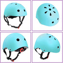 Adjustable Helmet for Ages 3-16 Kids Toddler Boys Girls Youth,Protective Gear with Elbow Knee Wrist Pads for Multi-Sports Skateboarding Bike Riding Scooter Inline skatings Longboard Roller Skate by TinyTreasures Baby Boutique
