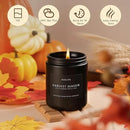 Fall Candle - Harvest Season Scented Candles, Fall Soy Candle for Home Decor, 7 oz Natural Soy Wax – Long-Lasting Autumn Candles, Aromatherapy Gift for Women & Thanksgiving, 7oz by CozyNest Decor