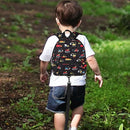 Accmor Toddler Backpack with Leash, Baby Backpacks with Anti Lost Wrist Link, Cute Mini Kids Backpack Leash Walking Harness for Travel, Small Excavator Backpack Tether for Boys Girls 1-3 (Black) by TinyTreasures Baby Boutique