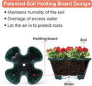 Vertical Planter 5 Tier Stackable Planters Garden Planters Strawberry Herb Flower and Vegetable Planter Indoor Outdoor Gardening Pots with Removable Wheels and Tools by CozyNest Decor