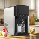 3 in 1 Water Dispenser with Ice Maker, Nugget Ice Maker Countertop, Bullet Ice, Crushed Ice, Water Cooler, 44Lbs/24H, 12 Ice Cube/6Min, Self-Cleaning, 4Lbs Ice Storage, Home, Kitchen, Party, RV by CozyNest Decor