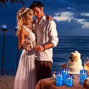 NURADA Flickering Flameless Candles: 3D Wick Built-in Star String Lights Acrylic Unbreakable Battery Operated LED Pillar Candles with Remote and Timer - 3 Pack for Wedding Valentine's Day Decor by CozyNest Decor