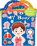 Reusable Sticker Book for Toddlers 2-4 Years, Stickers for Kids, Toddler Sticker Book Ages 1-3, Toddler Craft Activities, Toddlers Travel Toys Ages 2+ Boy Girl Birthday Gifts by TinyTreasures Baby Boutique