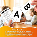 QUOKKA Board Games for Kids 8-12 and Family - Educational Card Game for Kids Age 12+ - Who Knows Culture and Literature Better? - 500+ Questions - Trivia for Family Game Night and Travel Fun by TinyTreasures Baby Boutique