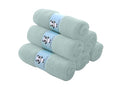 HIPHOP PANDA Baby Washcloths, Rayon Made from Bamboo - 2 Layer Ultra Soft Absorbent Newborn Bath Face Towel - Reusable Baby Wipes for Delicate Skin - Green, 30 Pack by TinyTreasures Baby Boutique