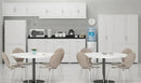 SystemBuild Evolution Kendall 24" Utility Storage Cabinet - White by CozyNest Decor