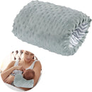 MABOZOO Arm Pillow for Feeding Baby,Flower Print Cozy Cradle Arm Pillow Soft Cotton Bottle Feeding Pillows for Newborn,Double-Sided Available by TinyTreasures Baby Boutique