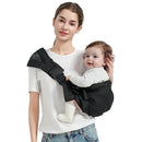 Toddler Sling Carrier, Easy to Wear Baby Carrier Sling 7-40 lbs, Adjustable Lightweight Baby Wrap Sling, Perfect Toddler Hip Carriers One Size Fits All, Black by TinyTreasures Baby Boutique