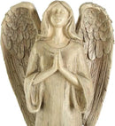 Topadorn Resin Statue Praying Angel Resin Figurines,Collectible Sculptures for Decorative,14" H by CozyNest Decor